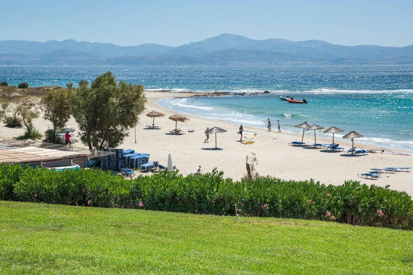 New Golden Beach Paros today