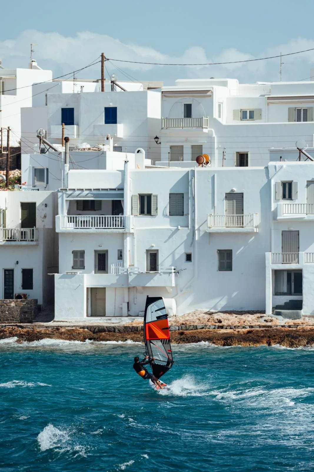Windsurf village New Golden Beach Paros