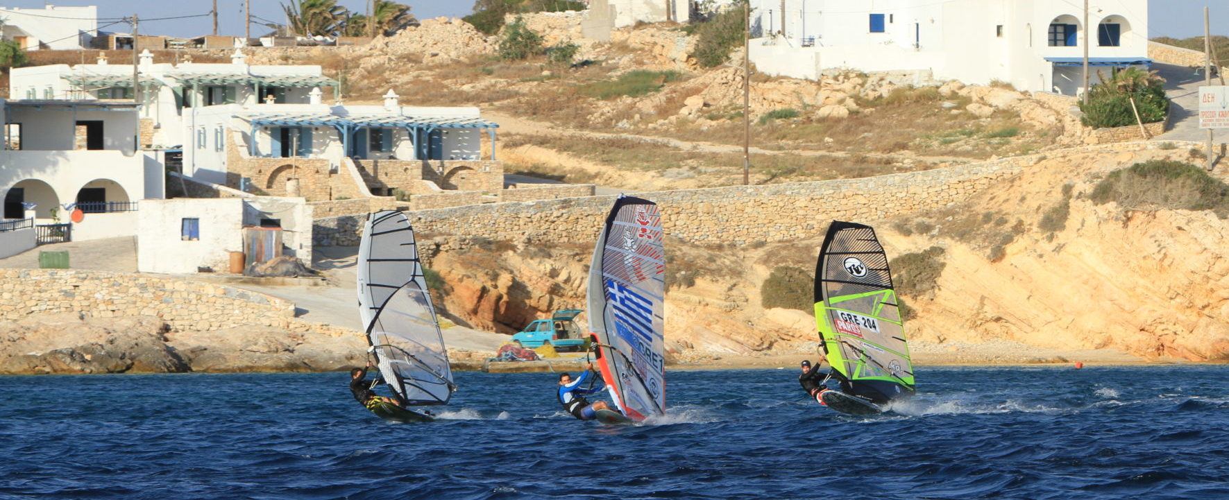 Paros windsurf new golden beach